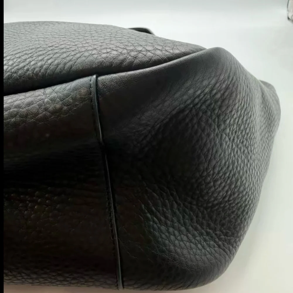 Saint Laurent Black Tote with Gold Accent - Picture 10 of 10